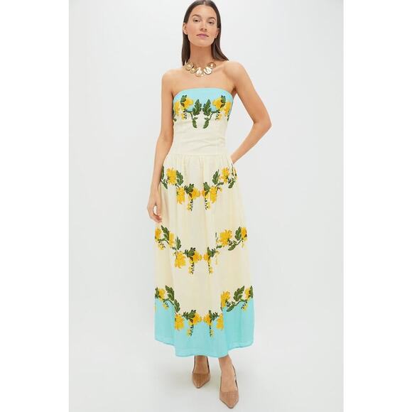 anna cate aqua mix bennet midi dress Tuckernuck | Dresses | Anna Cate Aqua Mix Bennet Midi Dress Size S Nwt  Retail 336 Tuckernuck